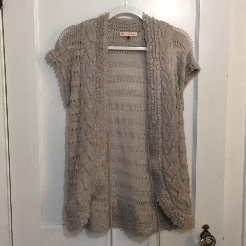 Knit vest